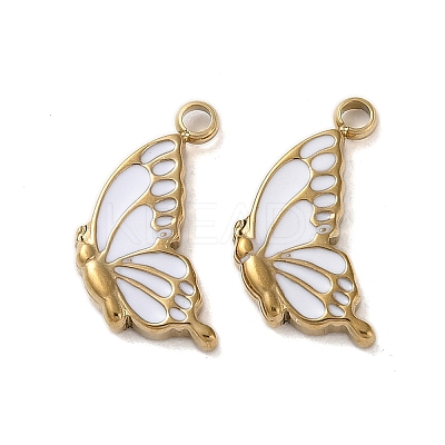 304 Stainless Steel with Enamel Charms STAS-L022-400G-04-1