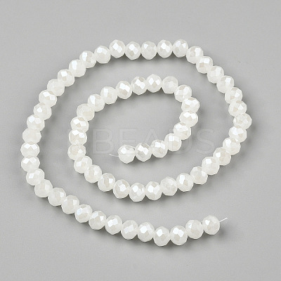Electroplate Glass Beads Strands LS-EGLA-A034-J10mm-A01-1