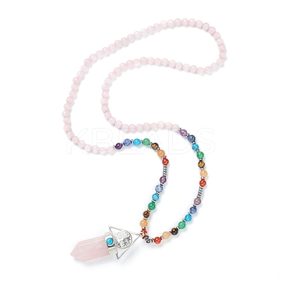 Chakra Jewelry NJEW-I246-01F-1