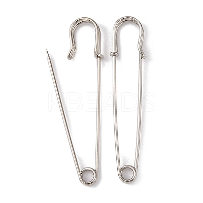 Iron Kilt Pins Brooch clasps jewelry findings IFIN-R191-75mm-1
