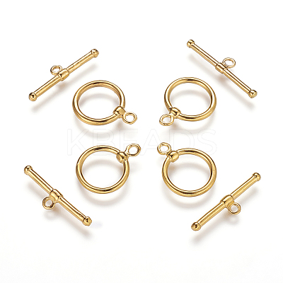 Brass Toggle Clasps LS-KK285-G-1