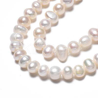 Natural Cultured Freshwater Pearl Beads Strands PEAR-N013-05C-1