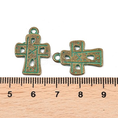 Tibetan Style Alloy Pendants FIND-I073-01L-1