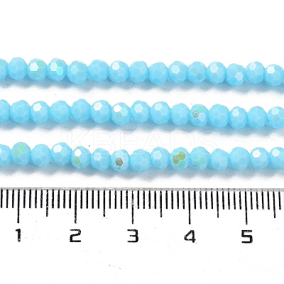 Opaque Glass Beads Strands EGLA-A035-P4mm-L08-1