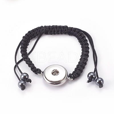 Trendy Snap Bracelet Making BJEW-S074-1