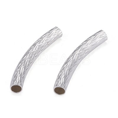 Brass Tube Beads KK-Y003-83S-1
