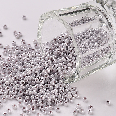 11/0 FGB Grade A Round Glass Seed Beads SEED-N001-B-0488-1