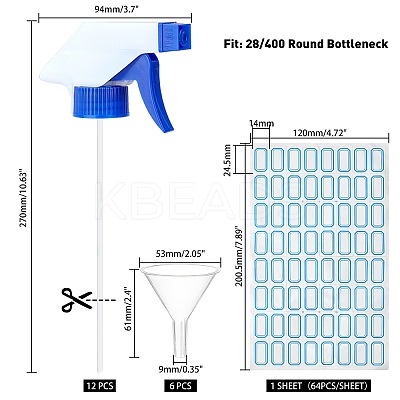 Gardening Sprayer Top Trigger Replacement Nozzle KY-AR0001-04-1