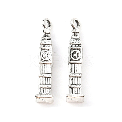 Tibetan Style Alloy Pendant TIBE-M001-03AS-1