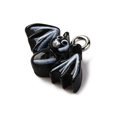 Halloween Theme Opaque Resin Pendants RESI-D075-01F-1