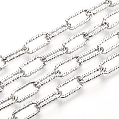 Unwelded Iron Paperclip Chains CH-S125-09A-P-1