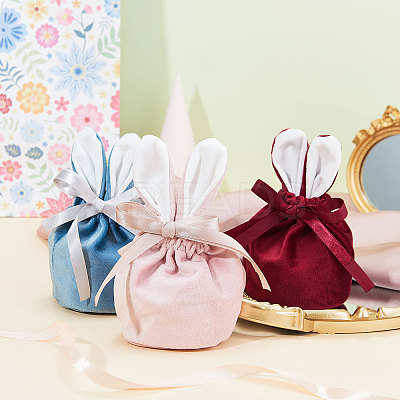 Velvet Jewelry Bags with Drawstring LS-TP-CJC0001-02A-1