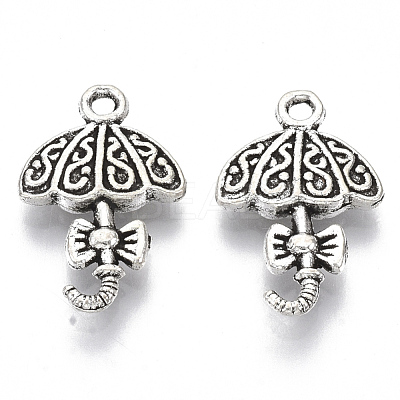 Tibetan Style Alloy Pendants TIBE-R317-017AS-LF-1