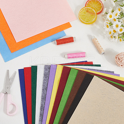 15Pcs Felt Non Woven Fabric DIY-SP0003-93N-1