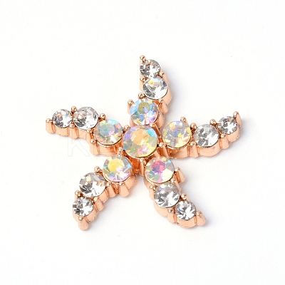 Alloy Crystal Rhinestone Cabochons ALRI-WH0002-37KCG-1