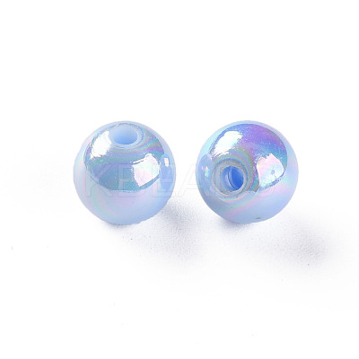 Opaque Acrylic Beads MACR-S370-D10mm-SS2113-1