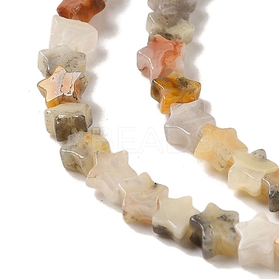 Natural Crazy Lace Agate Beads Strands G-G085-B39-01-1
