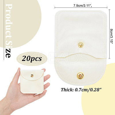 Velvet Jewelry Flap Pouches TP-WH0007-12G-01-1