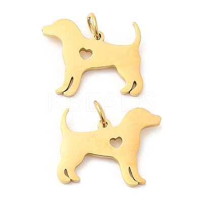 PVD Vacuum Plating 304 Stainless Steel Pendants X-STAS-Z042-11G-1