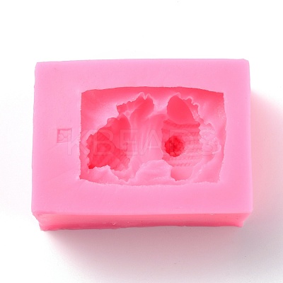 DIY 3D Baby Food Grade Statue Silicone Molds DIY-C015-01B-1
