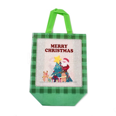 Christmas Theme Laminated Non-Woven Waterproof Bags ABAG-B005-02B-02-1