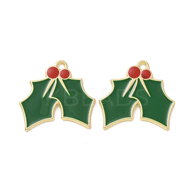 Christmas Theme Rack Plating Alloy Enamel Pendants LS-X-PALLOY-O109-20LG-1