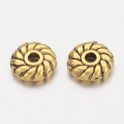 Tibetan Style Alloy Spacer Beads LS-GLF10764Y-NF-1