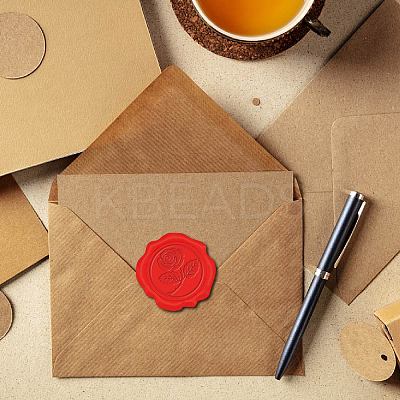 Adhesive Wax Seal Stickers DIY-CP0010-69D-1