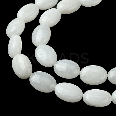 Natural White Jade Beads Strands G-K365-B04-01-1