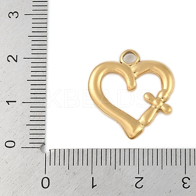 Ion Plating(IP) 304 Stainless Steel Pendants STAS-U019-08G-1