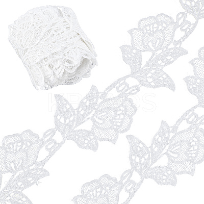 Polyester Lace Trim SRIB-GF0001-21B-1