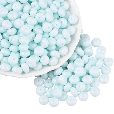 200Pcs Opaque Baking Paint Glass Seed Beads SEED-PA0001-01A-1