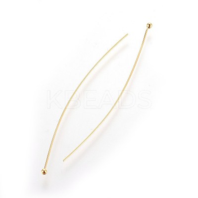 Brass Ball Head Pins RP0.5X40MM-G-1