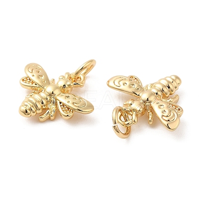 Rack Plating Brass Charms X-KK-I706-02G-1