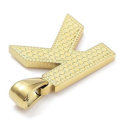 Ion Plating(IP) 316L Surgical Stainless Steel Pendants STAS-Q247-01G-11-1