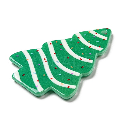 Christmas Themed  Acrylic Pendants SACR-P023-A02-1