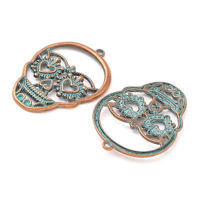 Alloy Pendants PALLOY-D313-01R-1