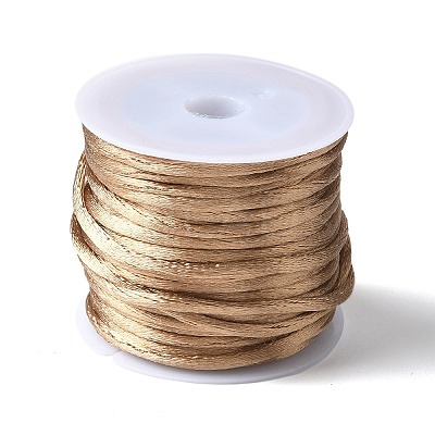 Nylon Satin Rattail Cords NWIR-L006-2mm-21-1