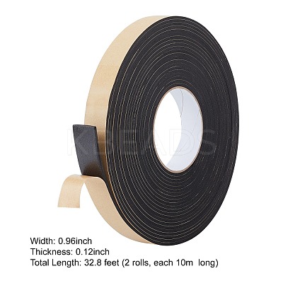 Strong Adhesion EVA Sponge Foam Rubber Tape TOOL-WH0080-87D-1