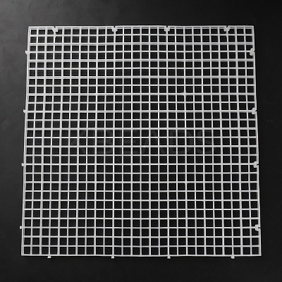 Plastic Fish Tank Organizer Grid Separator AJEW-WH0007-35A-1