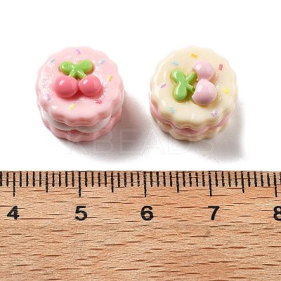 Cute Mini Cartoon Food Series Resin Cabochons CRES-I038-02D-1