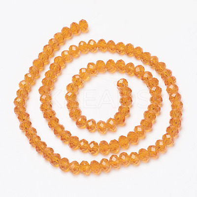 Glass Beads Strands EGLA-A034-T4mm-D05-1