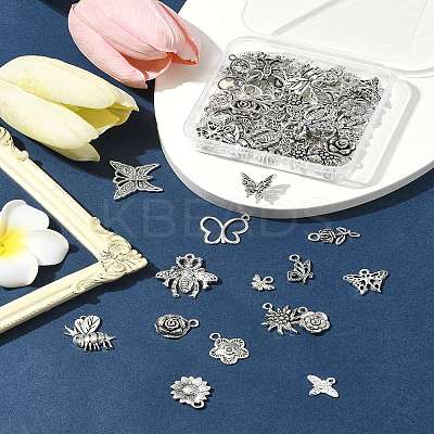 15 Styles Tibetan Style Alloy Pendants TIBE-FS0002-73-1