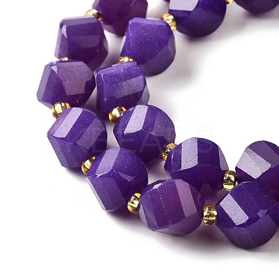 Natural Quartz Dyed Beads Strands G-U023-A02-13-1