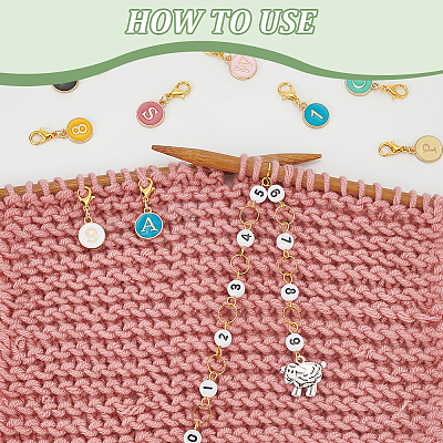 DIY Knitting Tool Sets HJEW-BC00006-1