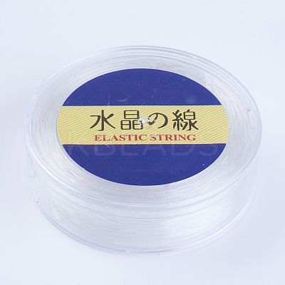 Japanese Round Elastic Crystal String EW-G007-02-0.7mm-1