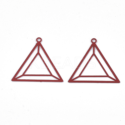 430 Stainless Steel Filigree Pendants LS-X-STAS-S108-21D-1
