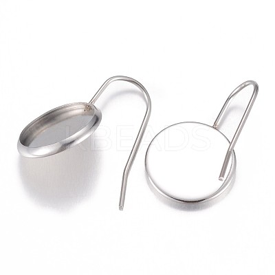 Non-Tarnish 304 Stainless Steel Earring Hooks LS-X-STAS-G071-47P-1