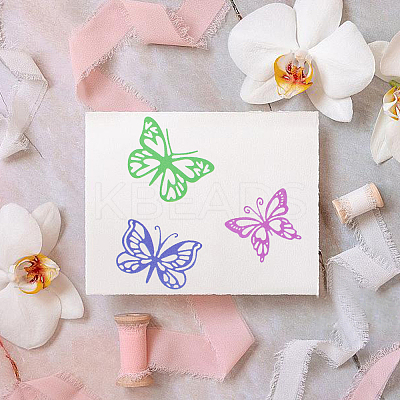 Butterfly High-Carbon Steel Cutting Dies Stencils DIY-WH20048-004A-1