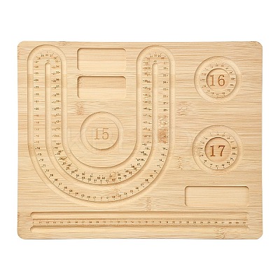 Rectangle Wood Bracelet Design Boards TOOL-YWC0003-03A-1